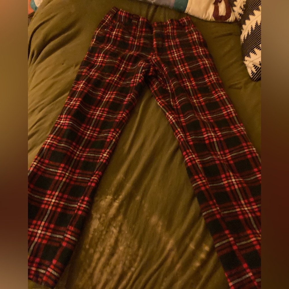 1950s Wool Plaid Pants